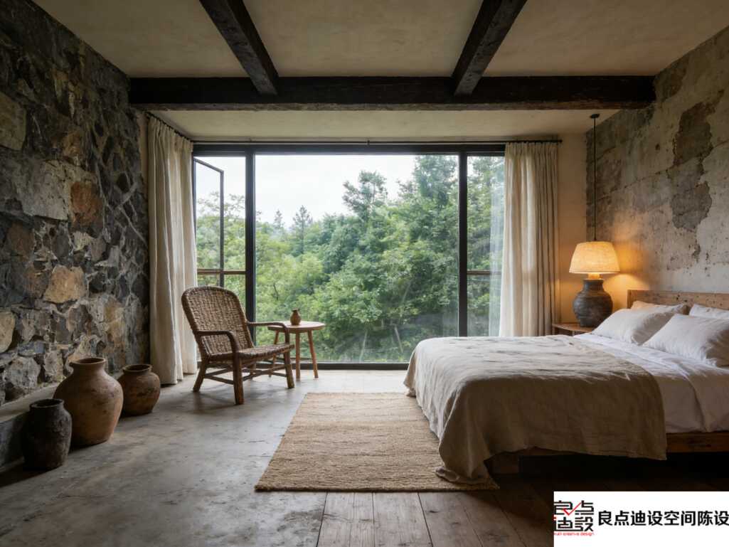 睡了那么多民宿，这间真的让我想原地退休!💆🏻♀️ #自然风民宿设计灵感